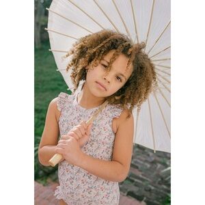 Floral Kids Swim One Piece